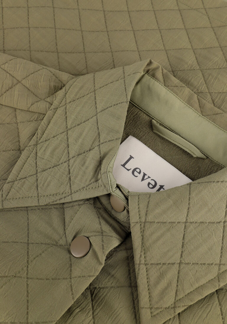 LEVETE ROOM groene levete room gilet sarah 1 shirt