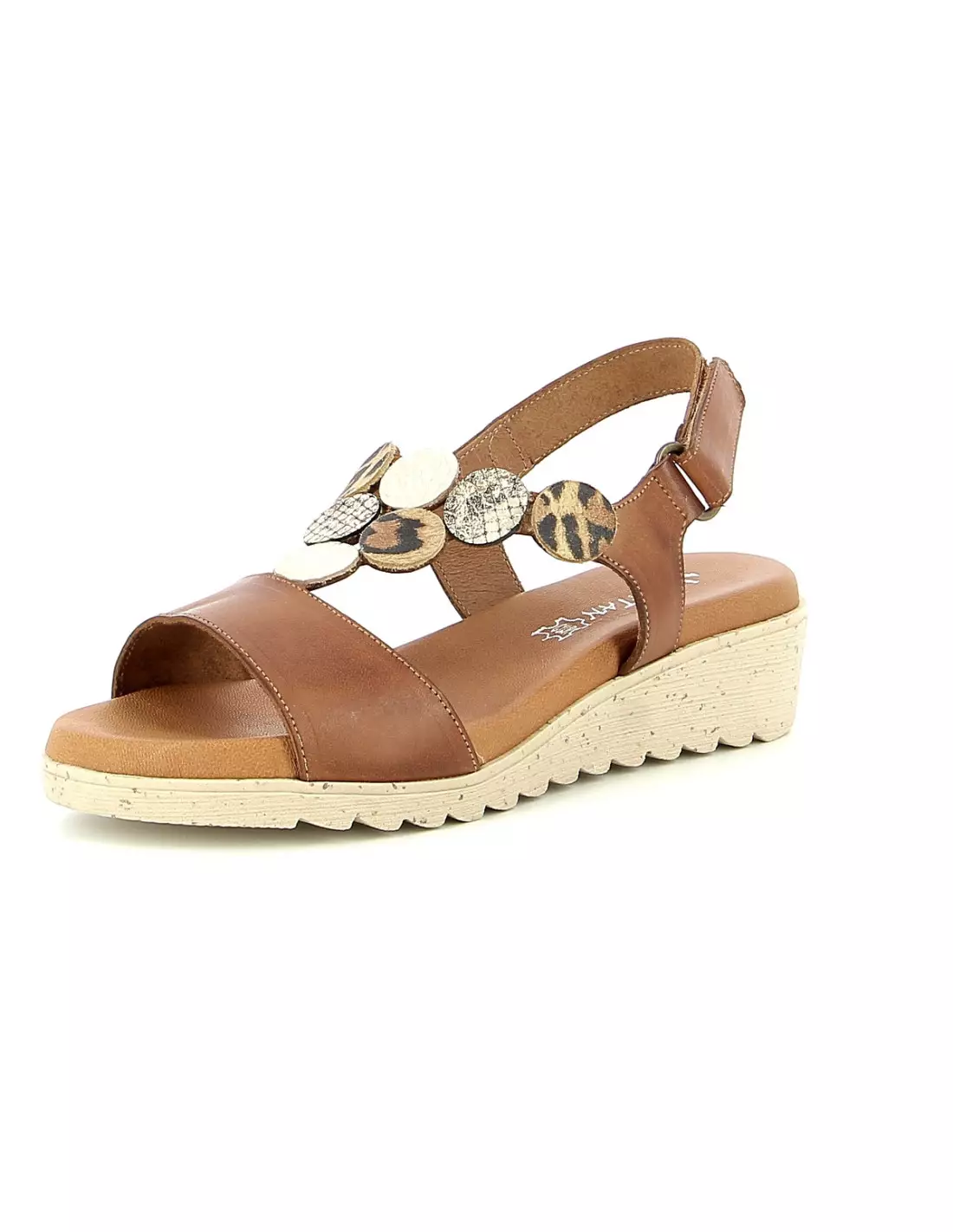 XAPATAN 1676 - Sandales & nu-pieds Marroncomb