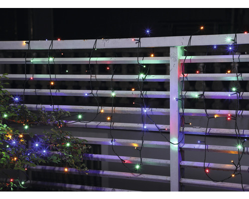 Lafiora lichtsnoer 71,9 m + 10 m snoer 720 LED's veelkleurig licht inclusief timer en dimmer