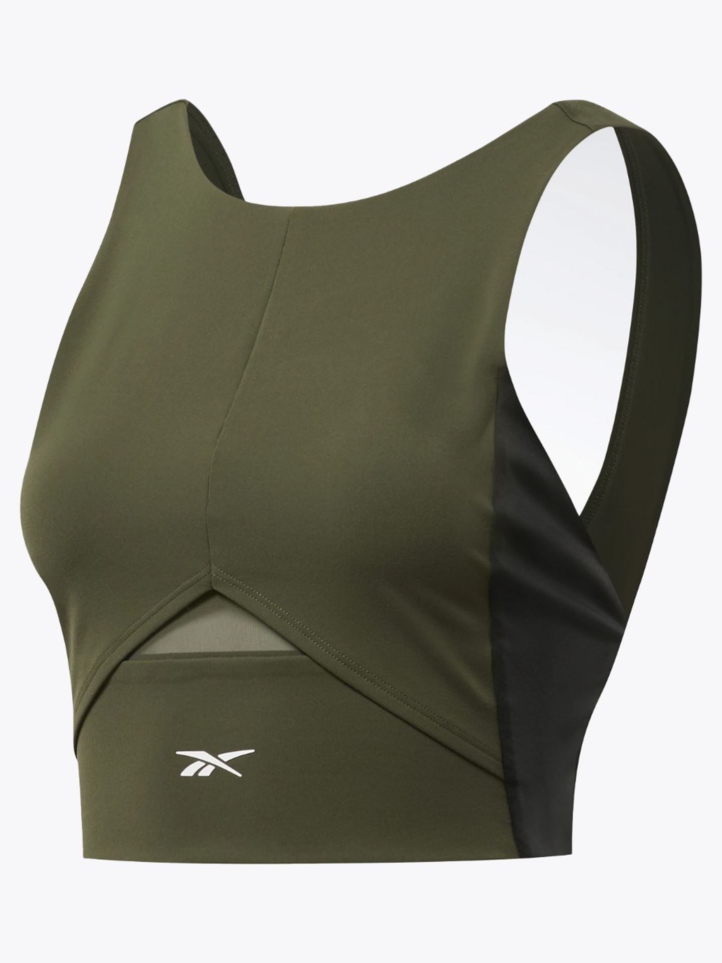 Colorblock Crop Top