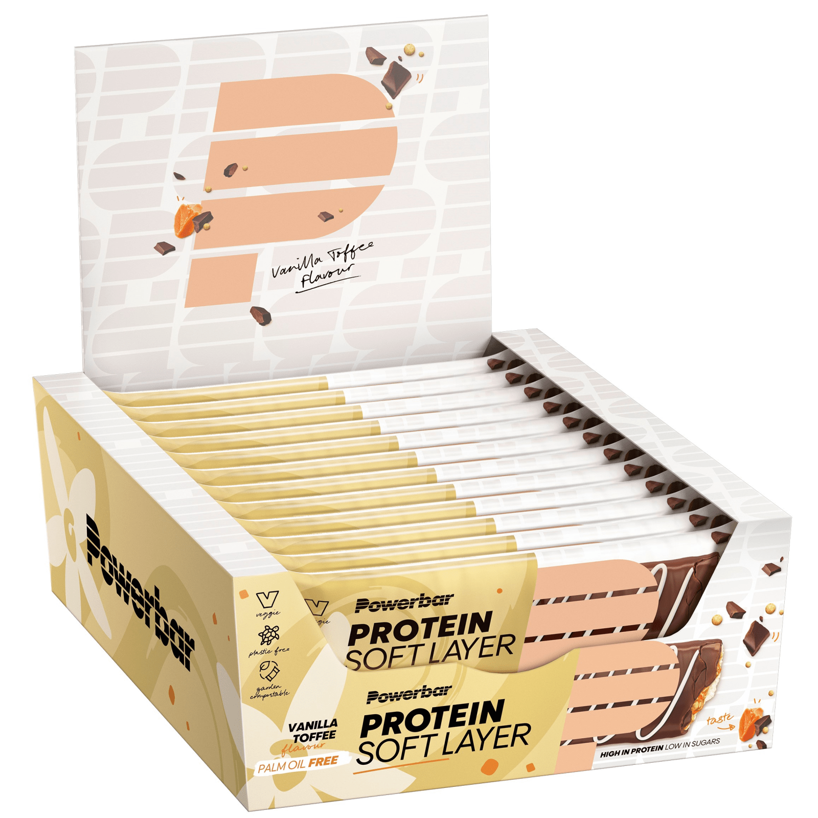 Protein Soft Layer - 12x40g - Vanilla Toffee
