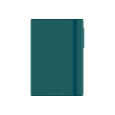 Agenda semainier - 1 semaine par page + 1 page de notes - 12 x 18 cm - lavande - Legami Colours Collection