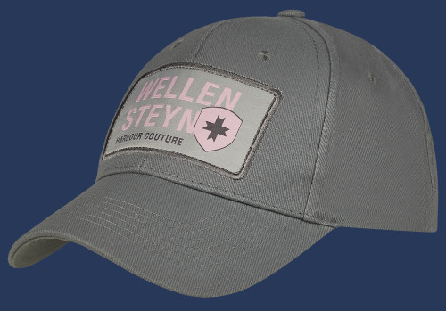 Baseball-Cap 06 Baumwolle, Grey/Grey/Pink