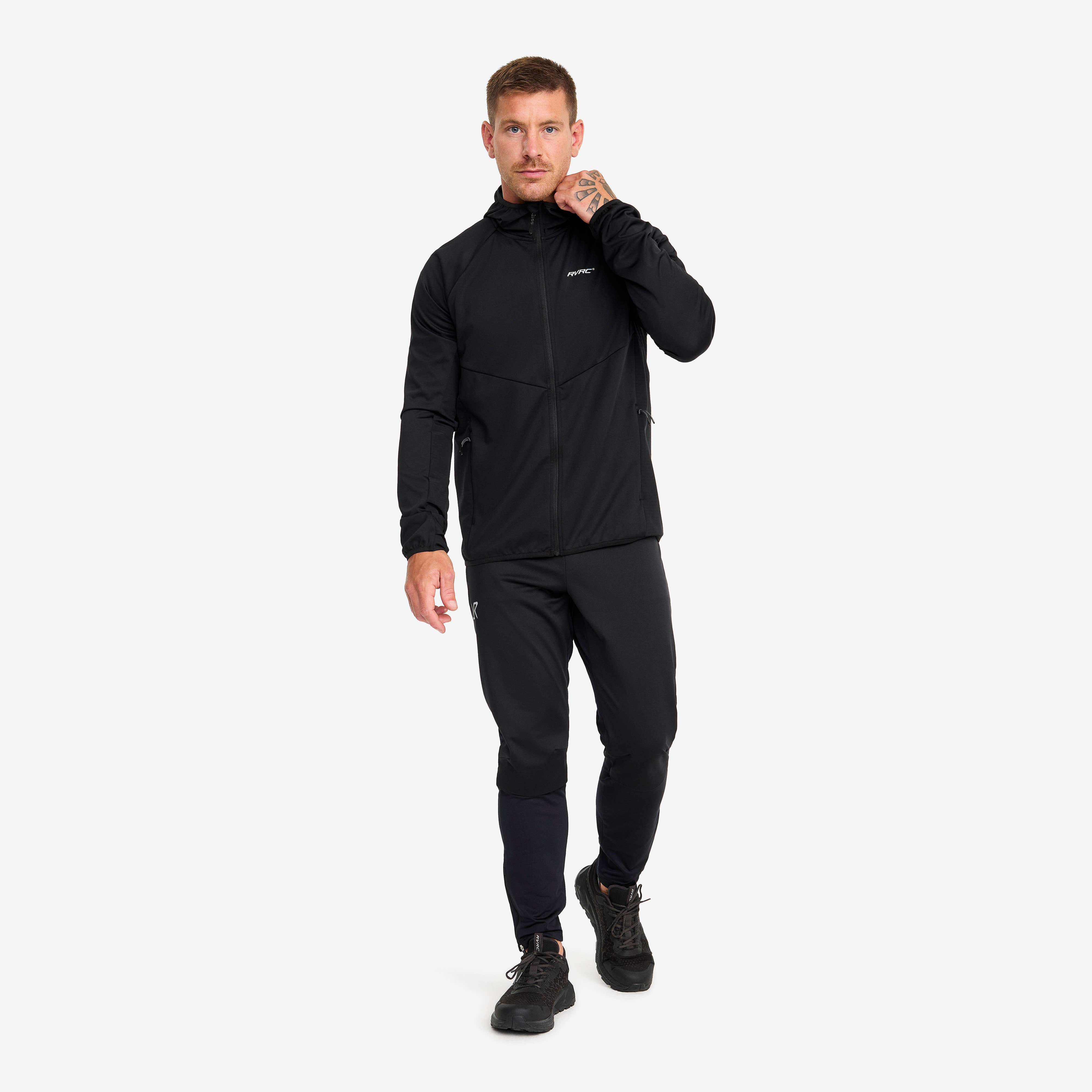 Pace Wind Tights Herre Black
