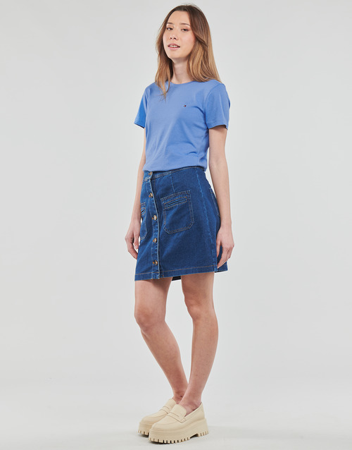 Tommy Hilfiger - NEW CREW NECK TEE - Bleu