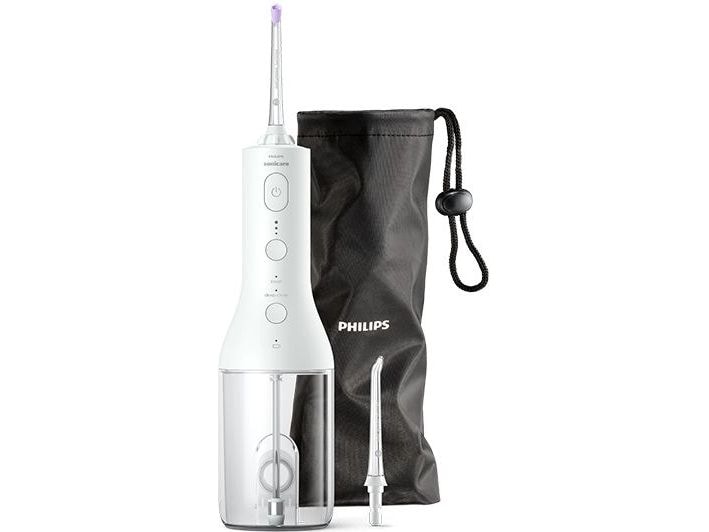 Philips Munddusche Power Flosser 3000 HX3826/31 Weiss Zahnzwischenraumreiniger