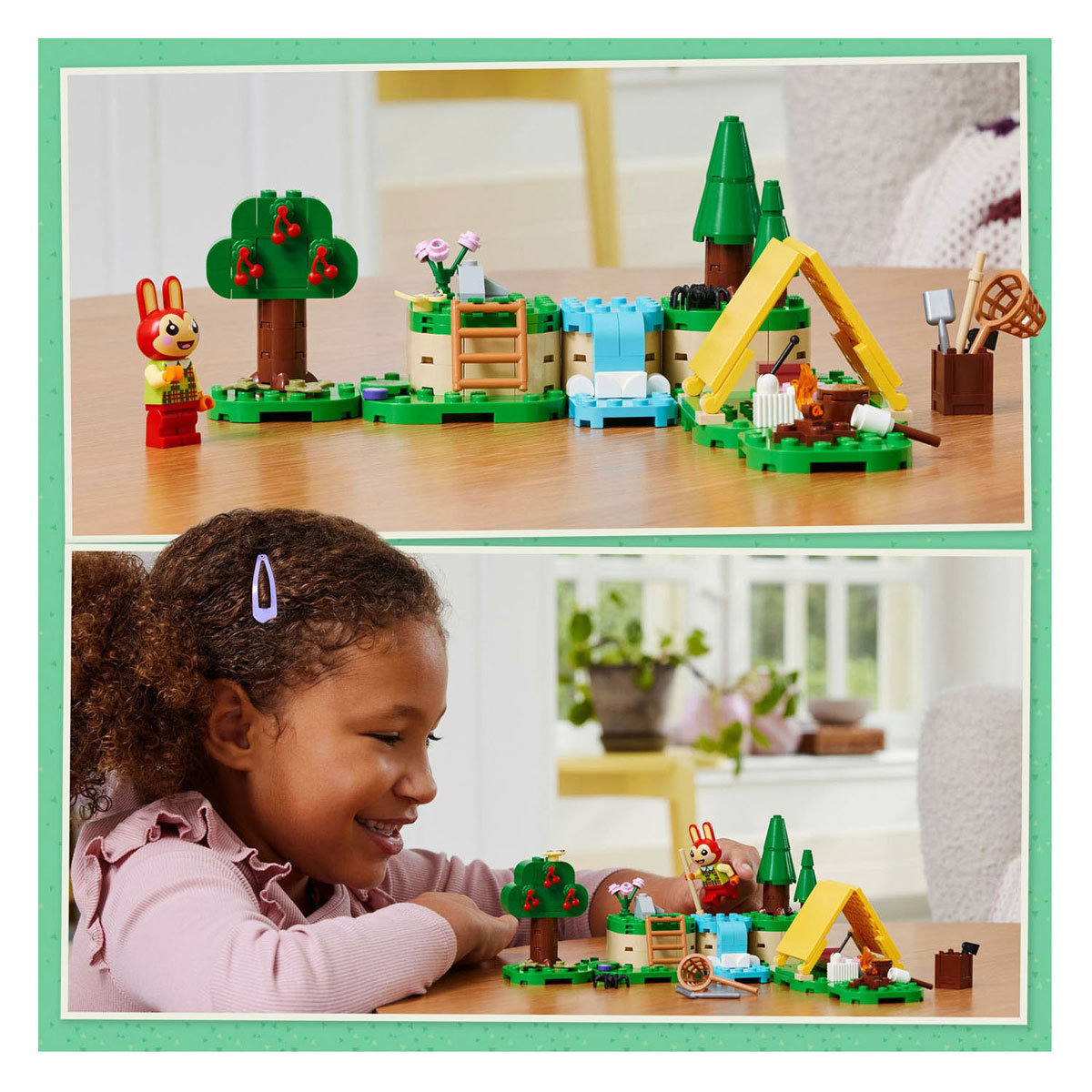 LEGO Animal Crossing 77047 Kamperen met Bunnie