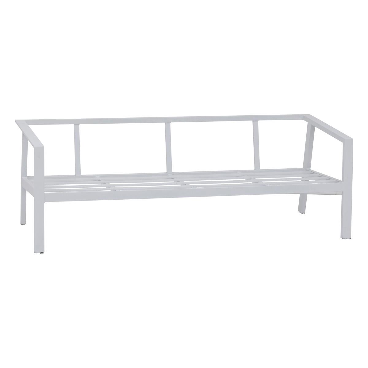 CANAPE PAVANE BLANC 3 PLACES