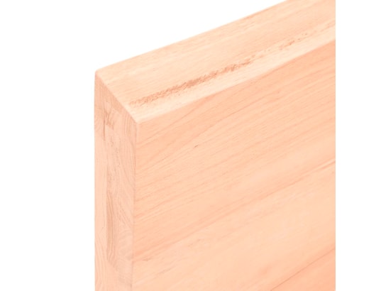 VIDAXL - Arrière de comptoir Comptoir de salle de bain 80x50x6 cm bois massif non traité