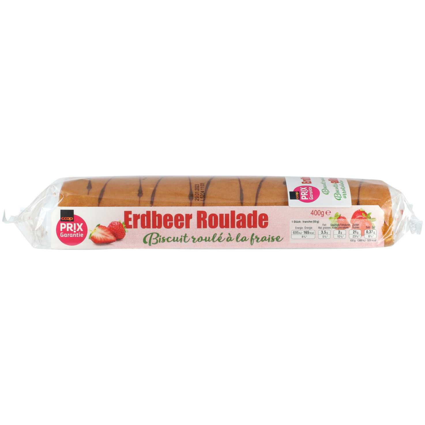 Prix Garantie Erdbeer Roulade