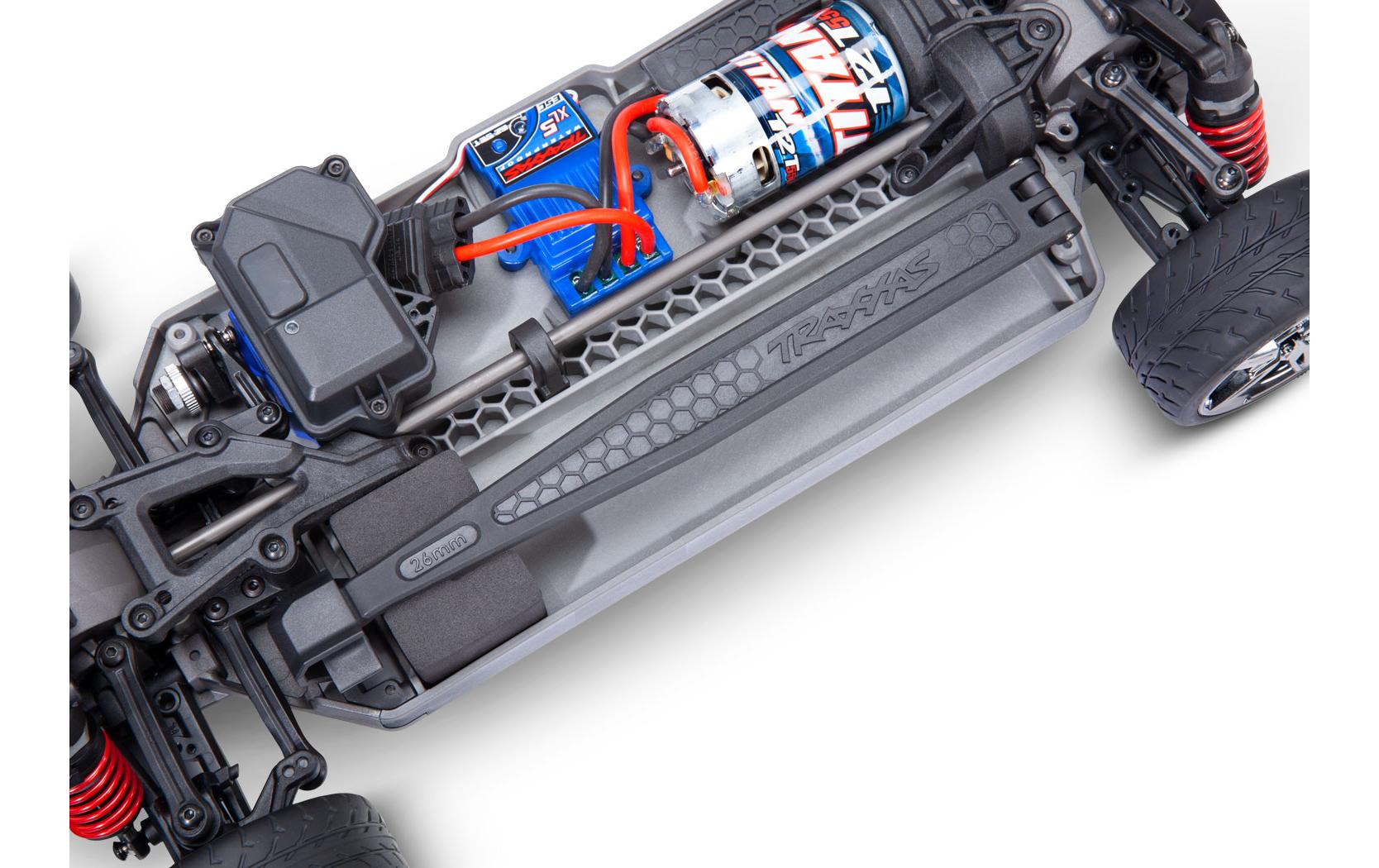 4TEC 3.0, Chevrolet Corvette C8, Blau ARTR, 1:10<br>4TEC 3.0 Chassis mit Allradantrieb und detailgetreuer Corvette C8 Stingray Karosserie