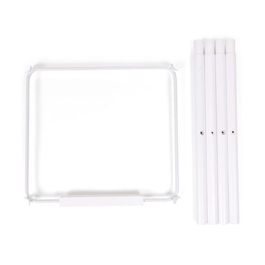 Set de pieds + repose pieds pour chaise haute Evolu 2 - Blanc - Doré