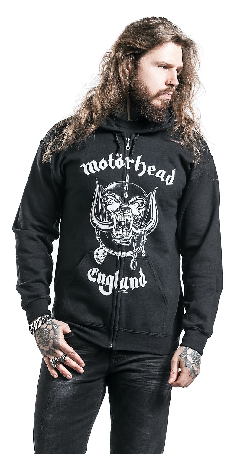 England | Motörhead Sweat-shirt zippé à capuche
