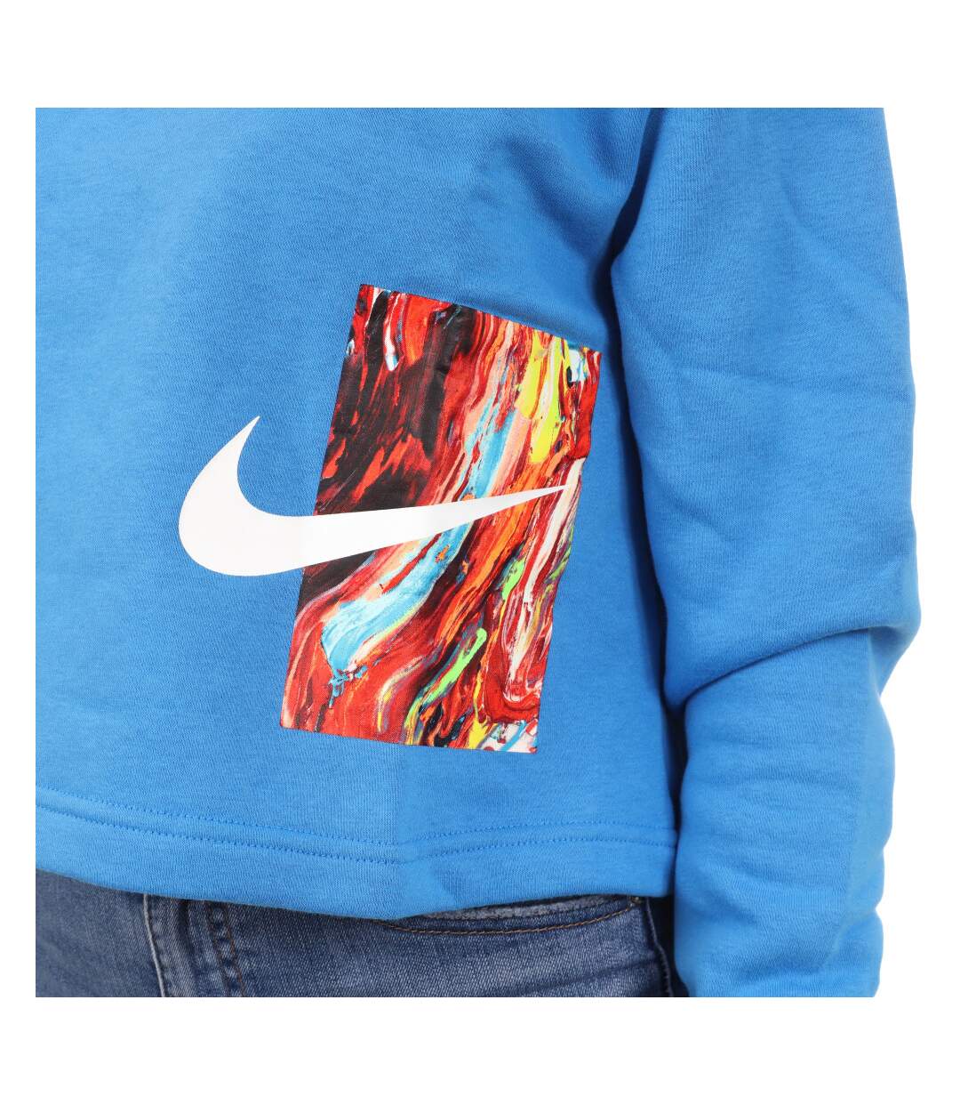 Sweat Bleu Femme Nike DC8431