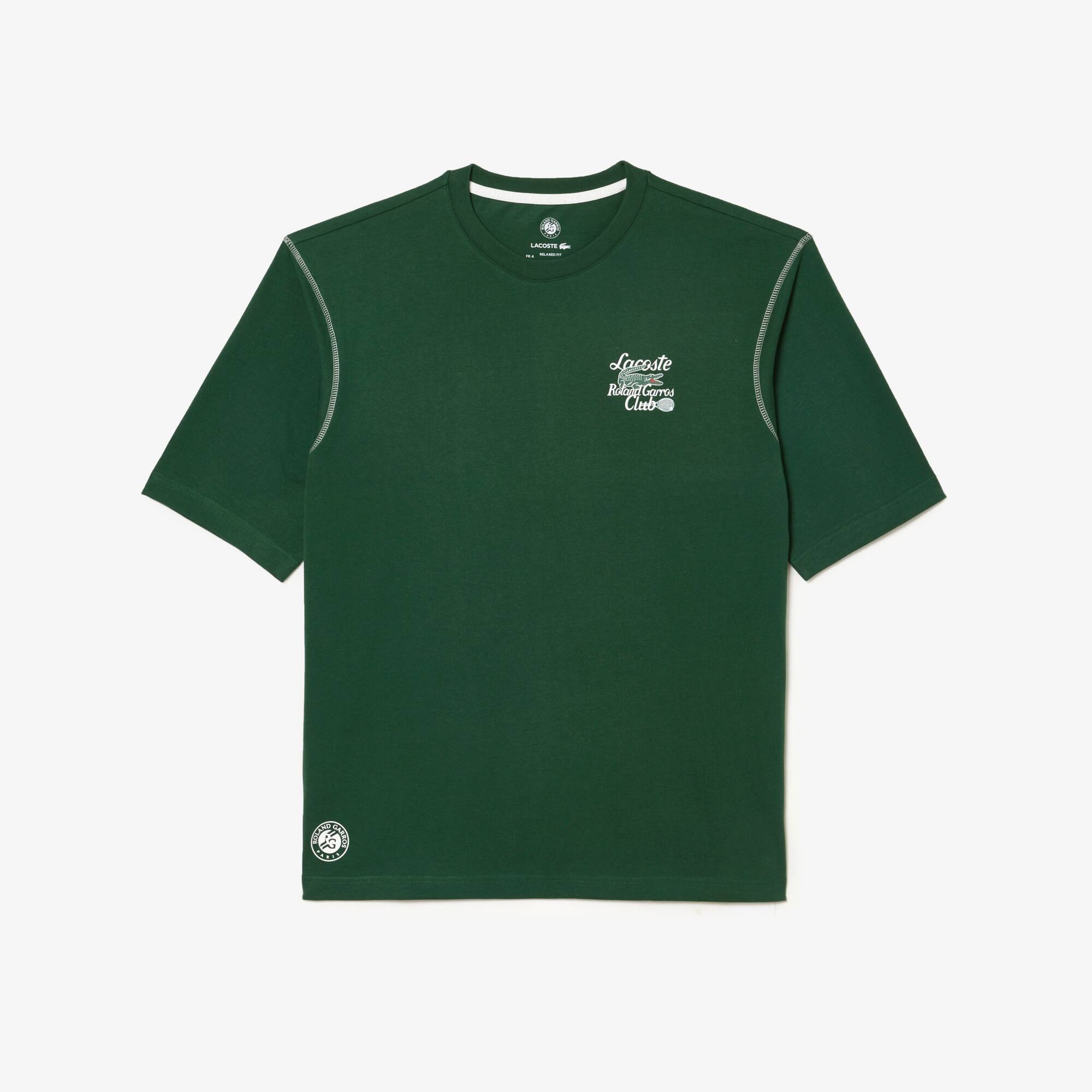 Herren T-Shirt aus Jersey LACOSTE SPORT French Open Edition T-Shirts - Grün - Lacoste - Herren