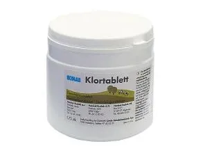 Desinfektion tablet til overflader med Aktivt klor,4 ds x 175 stk/krt