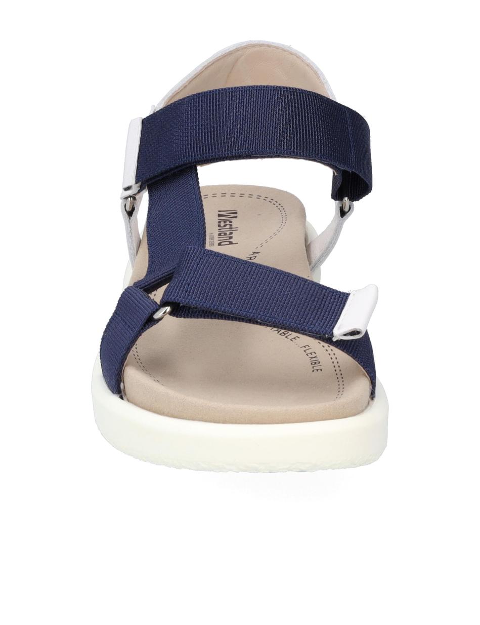 Sandale Albi 02, blau-kombi