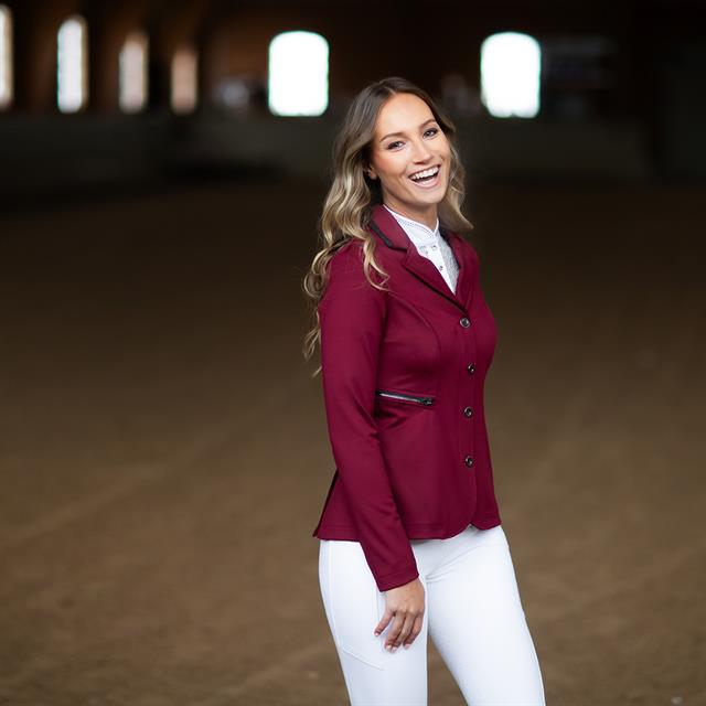 Wedstrijdjasje Equestrian Stockholm Select Bordeaux Donkerrood