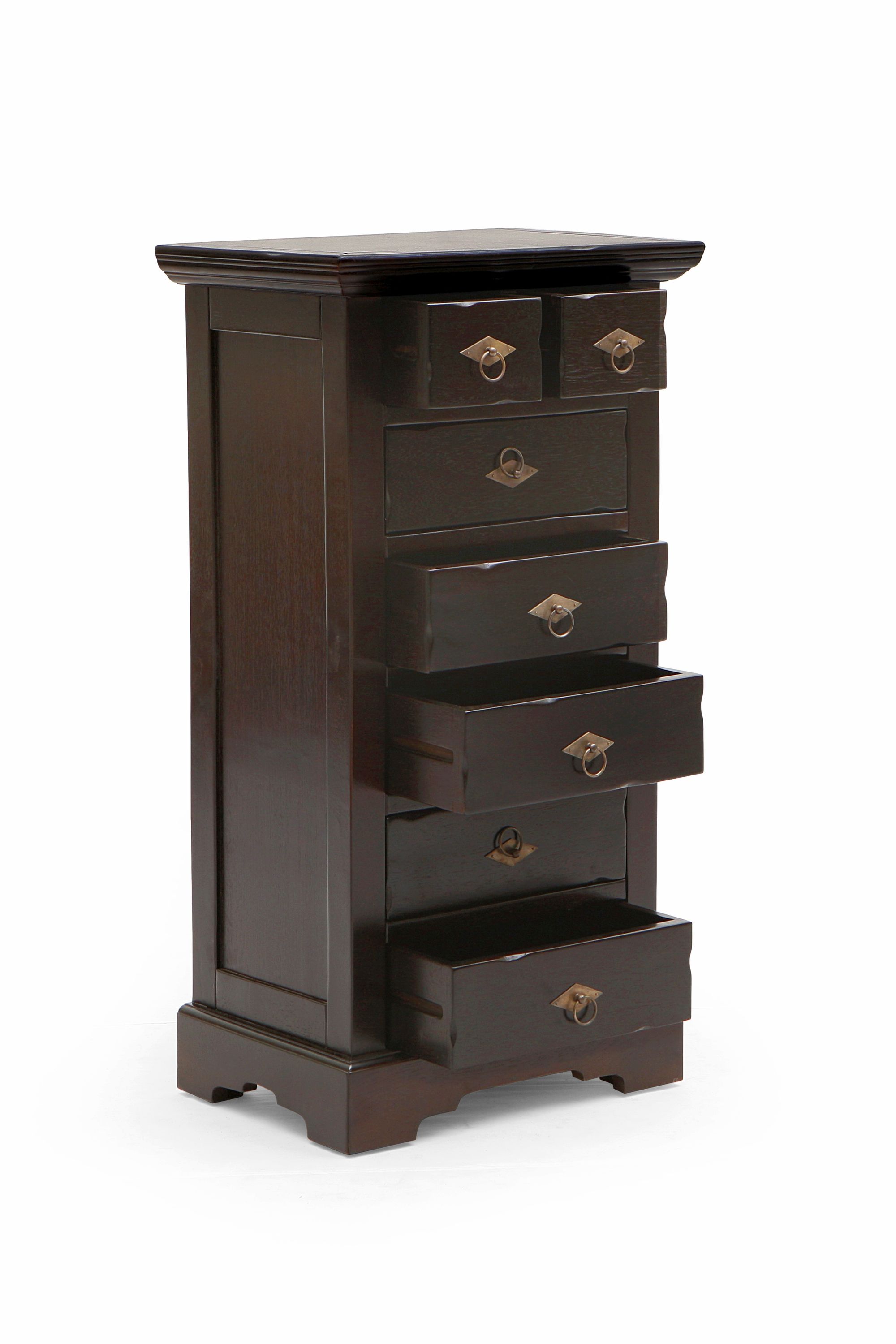 Kommode SAMBA Akazie massiv Schubladenschrank Sideboard Wohnzimmerschrnk