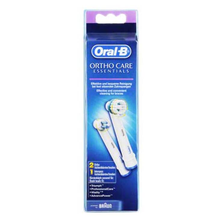 ORAL B Aufsteckbürsten Ortho Care Essentials, 3 St