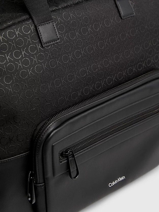 Bolsa de viagem Jacquard com logotipo
