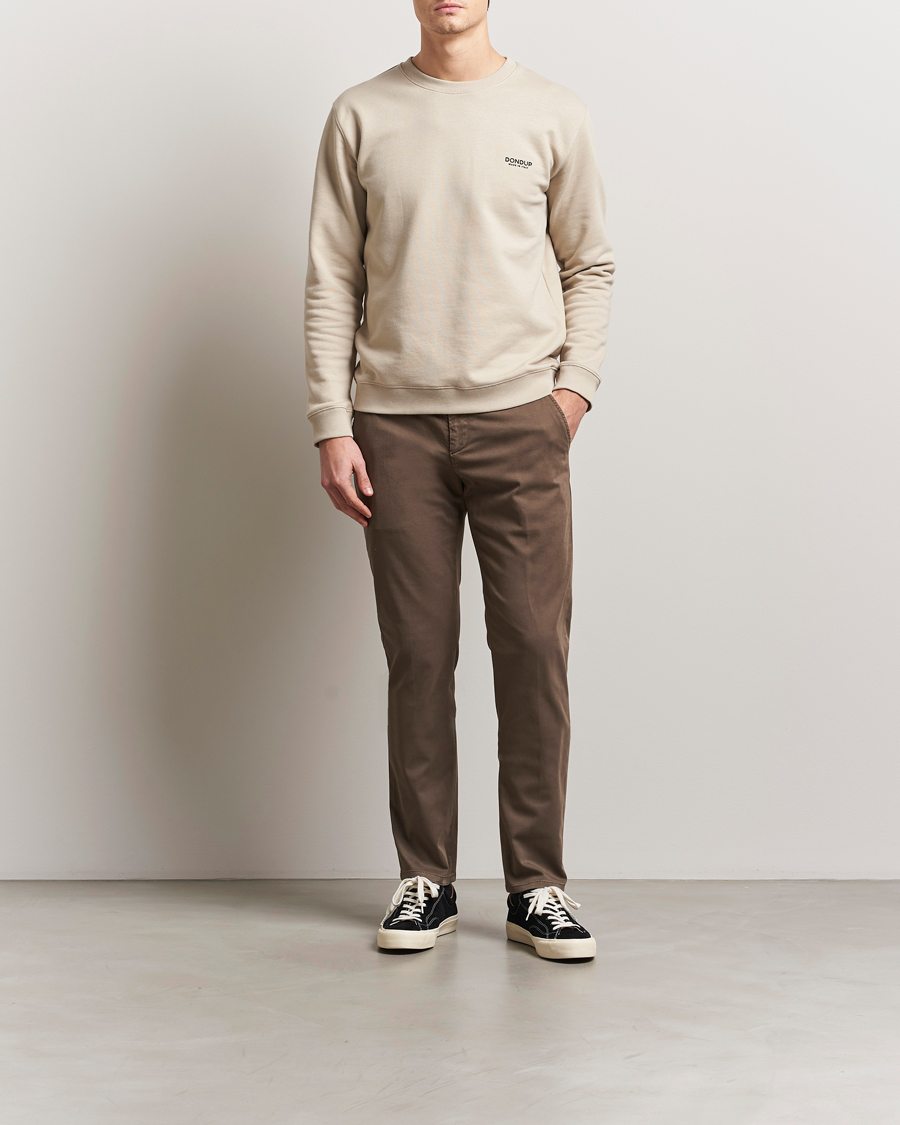 Dondup Spiritisimo Peached Gabardine Chino Brown