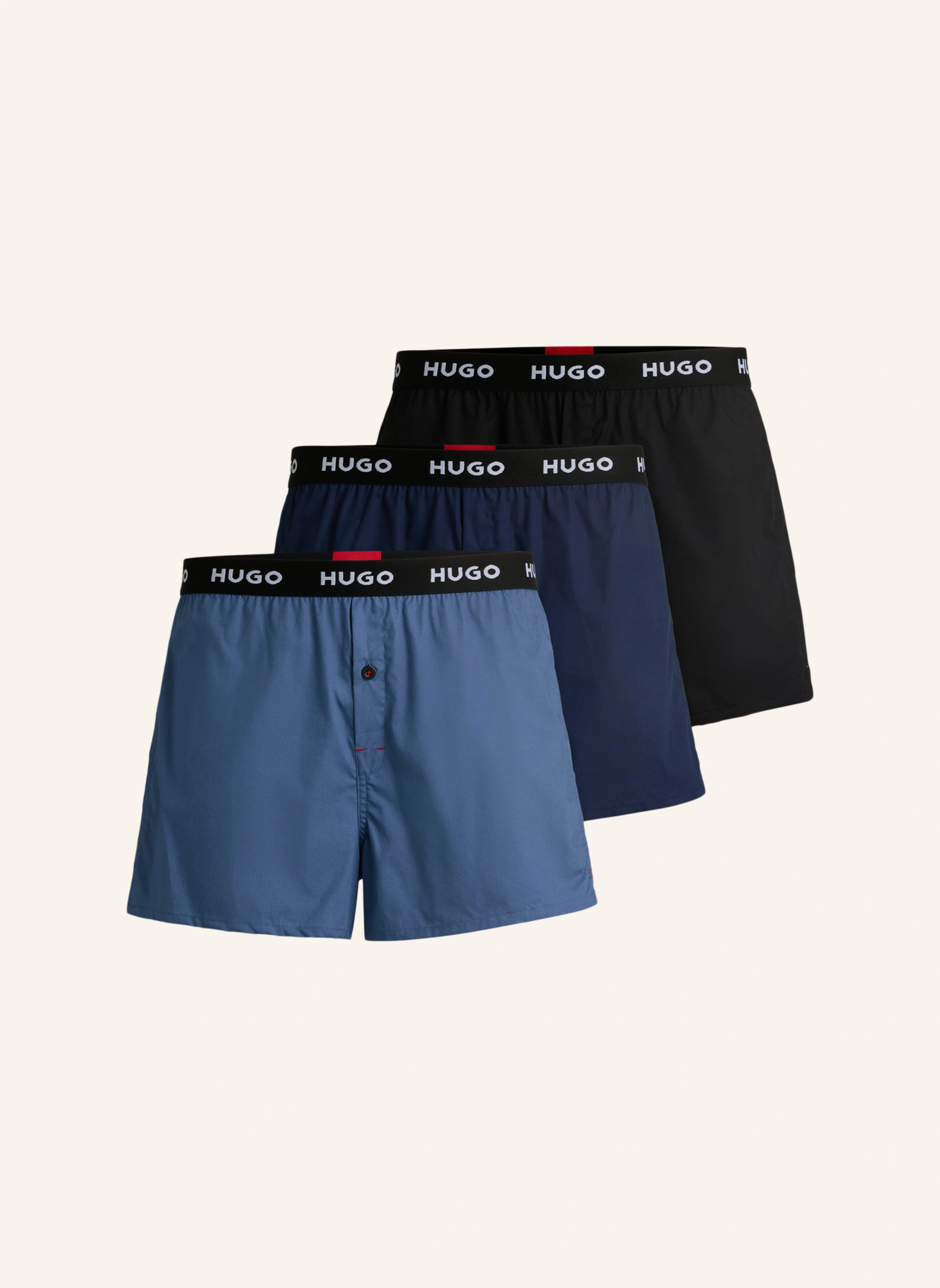 HUGO Boxershort WOVEN BOXER TRIPLET