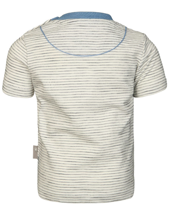 T-Shirt SUMMER DAY gestreift in weiß