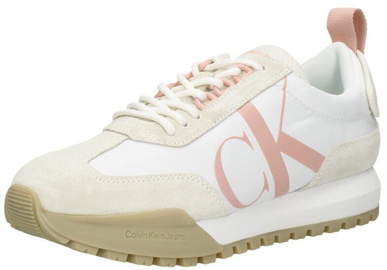 Calvin Klein New Retro Runner Laceup Low wit