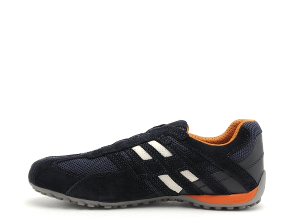 Geox basses homme u4207l uomo snake bleu