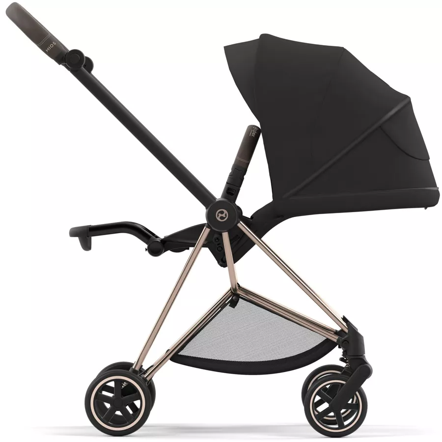 cybex PLATINUM Kombikinderwagen New Mios Rosegold Sepia Black