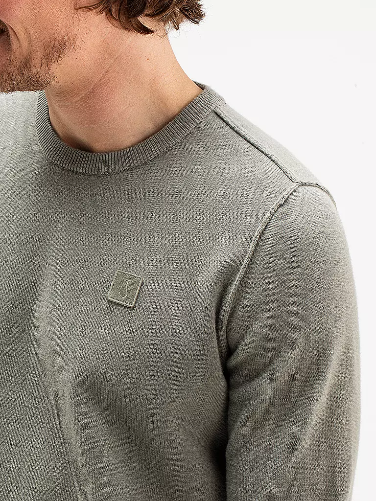 BUTCHER OF BLUE Pullover CLIFDEN hellgrün