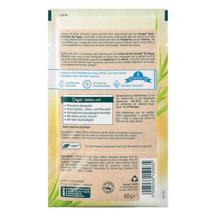 Kneipp Badekristalle Be Happy, 60 g