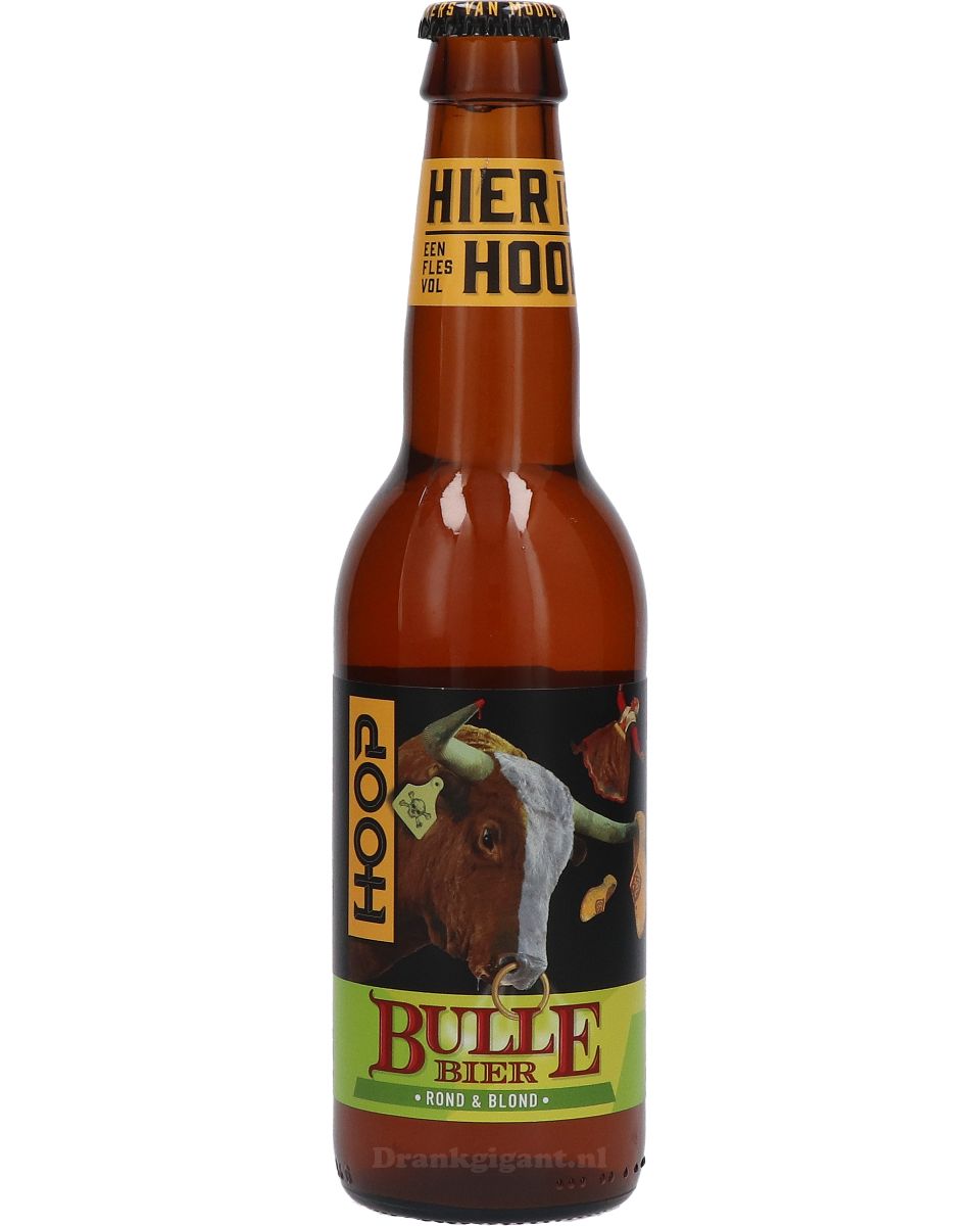 Hoop Bulle Bier Rond en Blond 33 cl