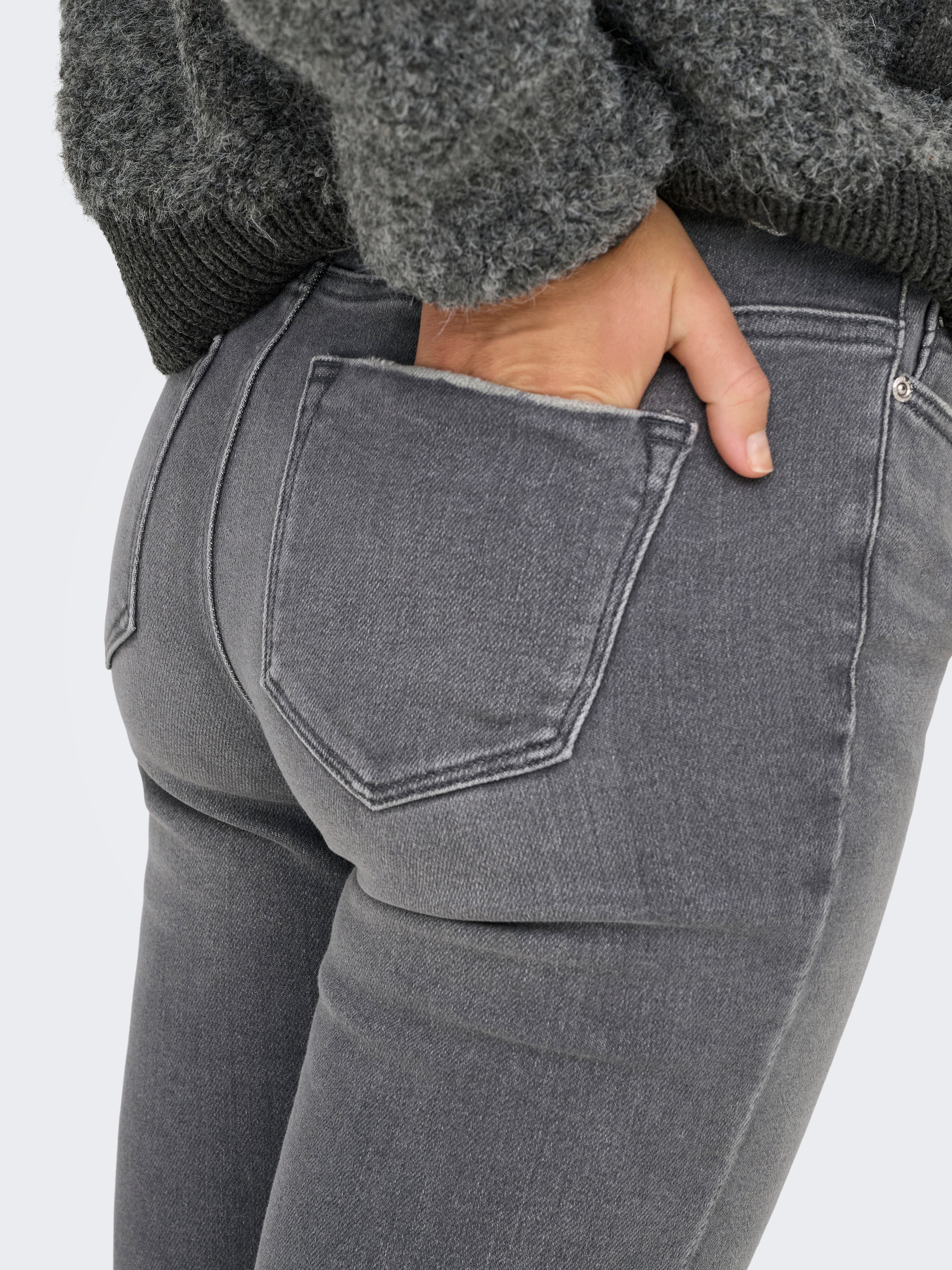 ONLSHAPE Mittlere Taille Skinny Fit Jeans Medium Grey Denim