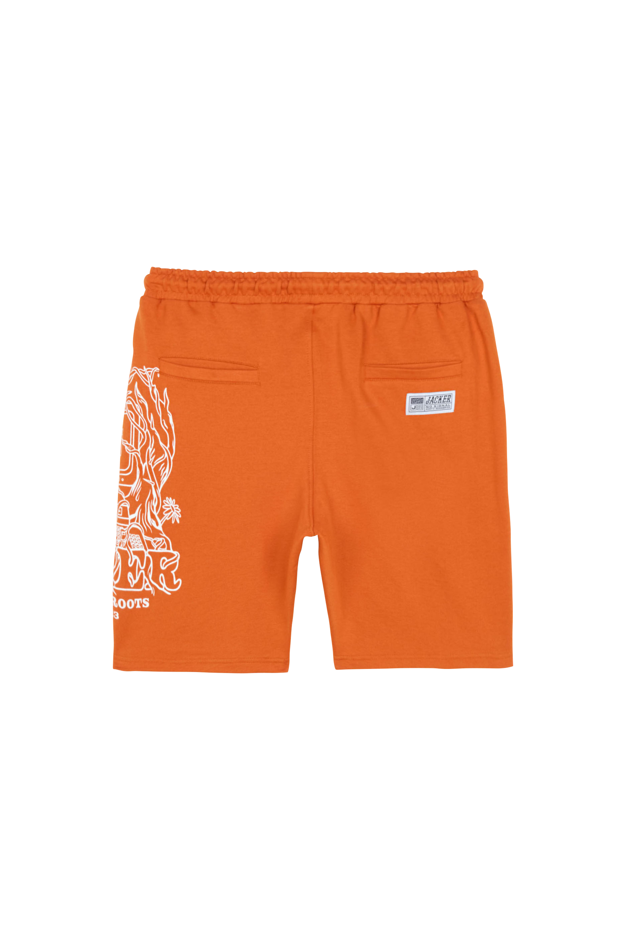 JACKER Short  NO SIGNAL FLEECE Marron
