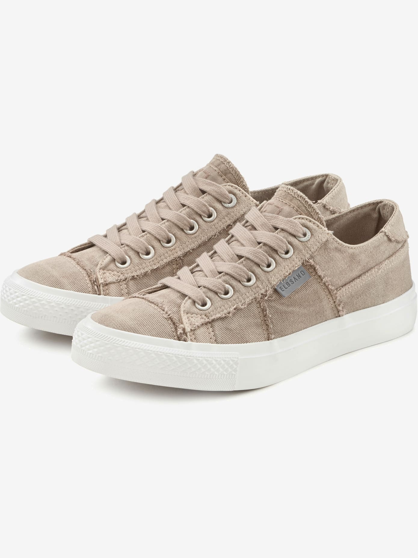 Baskets sneakers au look usé et délavé tendance