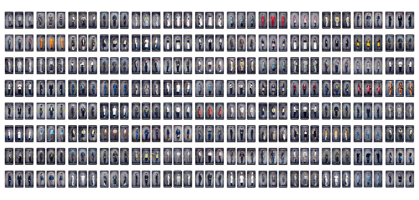 100 Proud Workers II by K-narf - Limited Edition. Edition of: 150. Signed.
