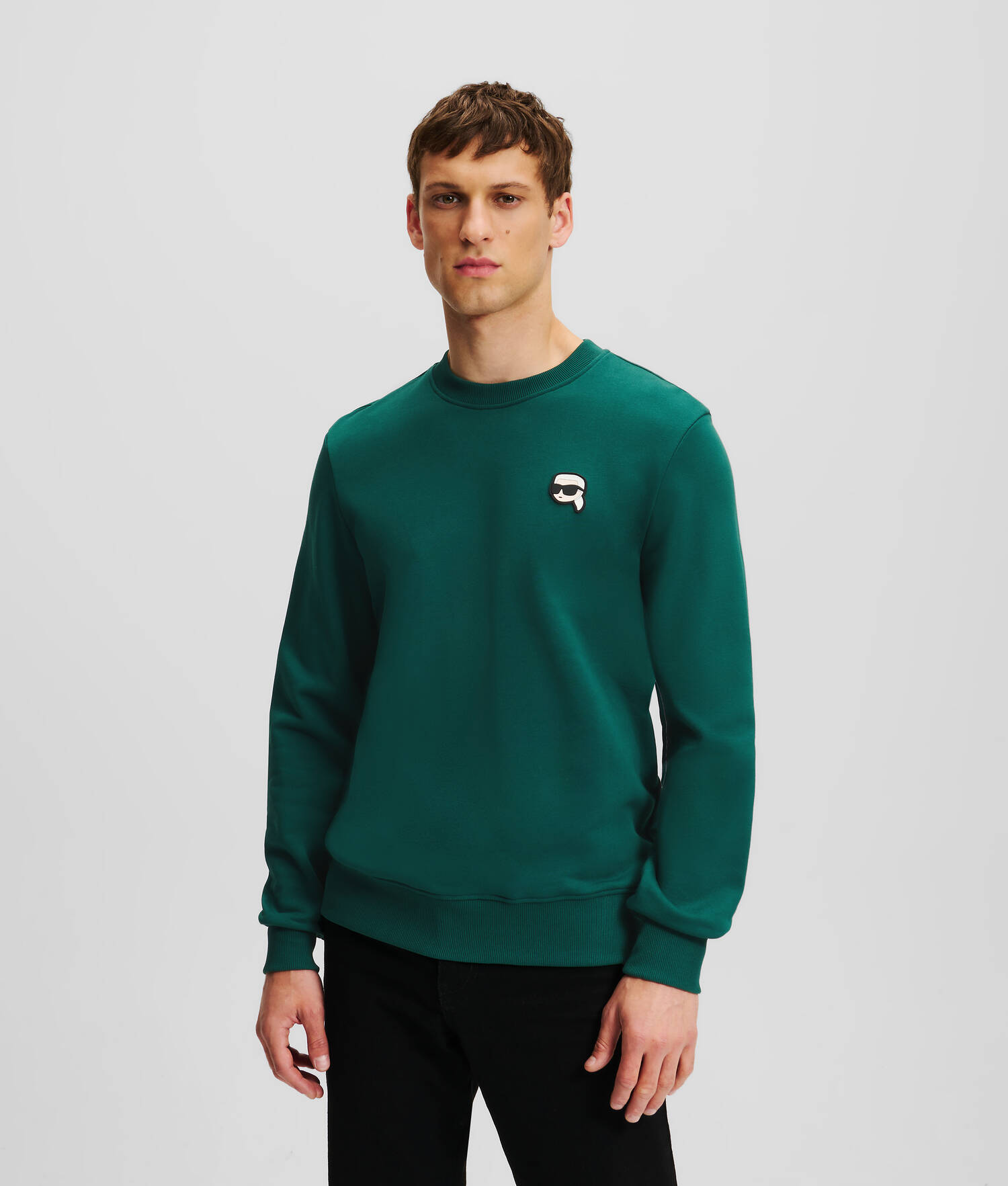 SWEAT-SHIRT AVEC EMPIÈCEMENT KARL IKONIK