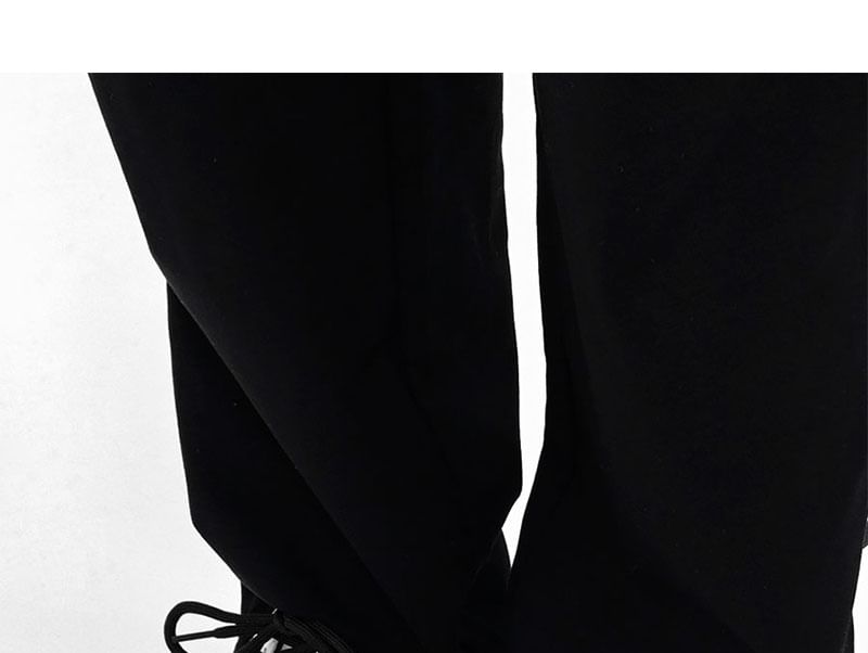Malnia Home - Platform veterschoenen van echt leer