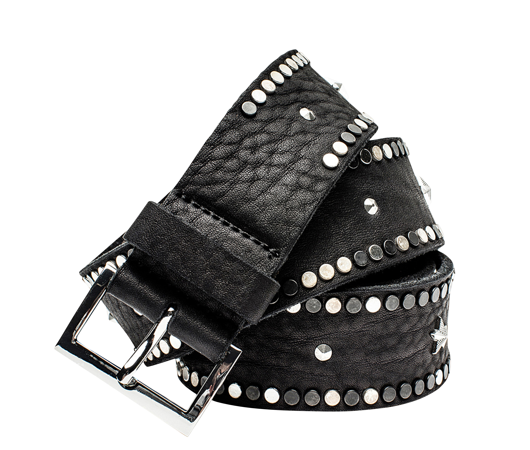 STARLIGHT - Ceinture en cuir | Noir