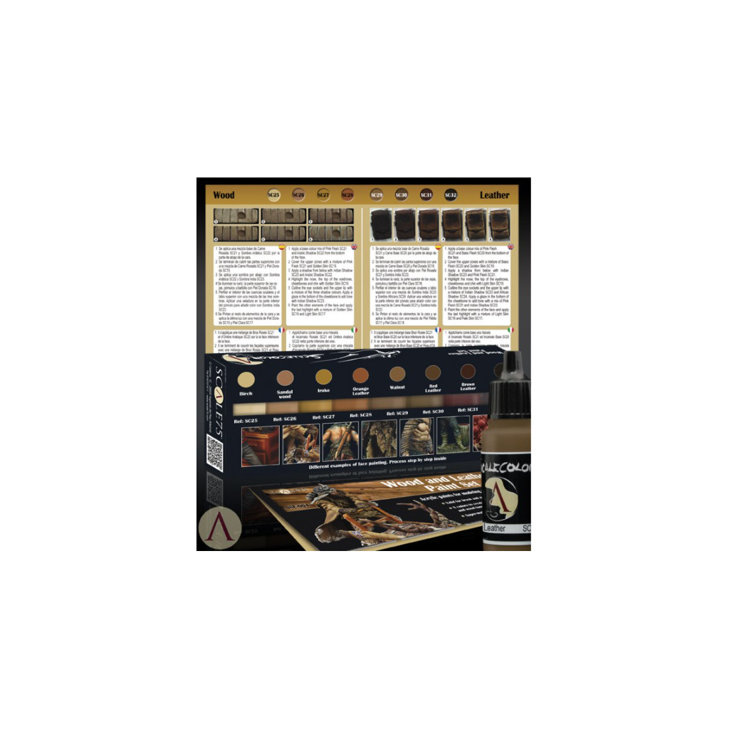 Scale75 - Wood and Leather