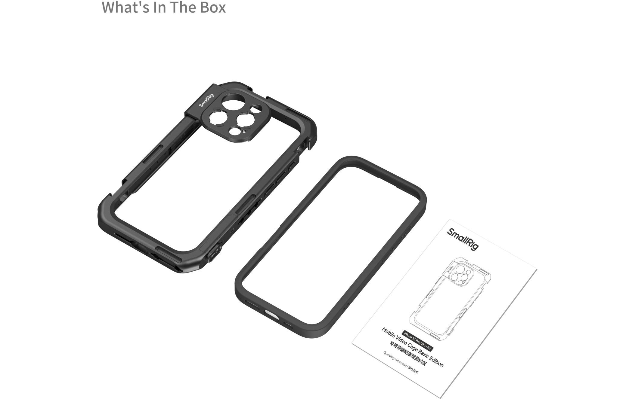 Cage Mobile Basic Edition für iPhone 16 ProTelefonkäfig für das iPhone 16 Pro