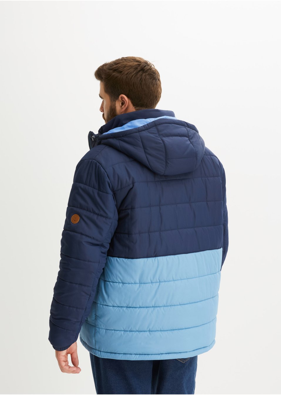 Veste matelassée à capuche en polyester recyclé