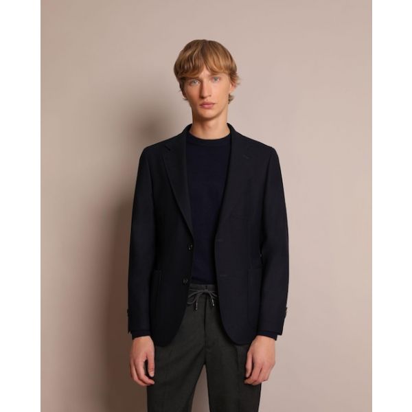 Scalpers Blazer Homem Azul e Fecho Botões 48 - MP_0633982_37021NAVY