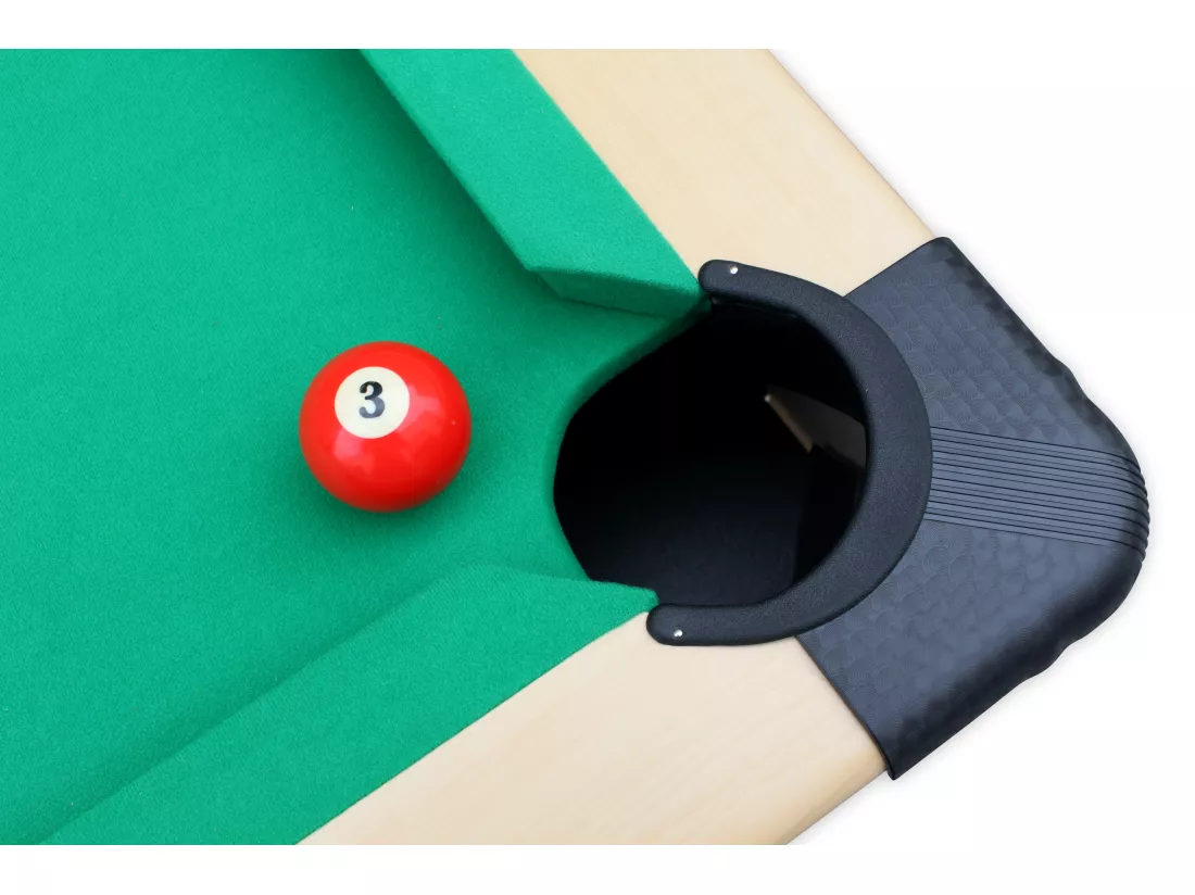 Billard américain pieds réglables + accessoires CHICAGO