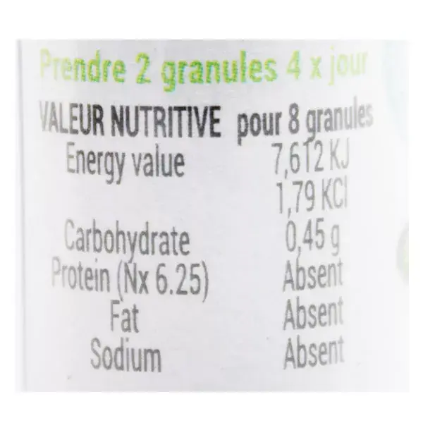 Kosmeo Complexe Fleurs de Bach 0% Alcool Régime Bio 120 granules