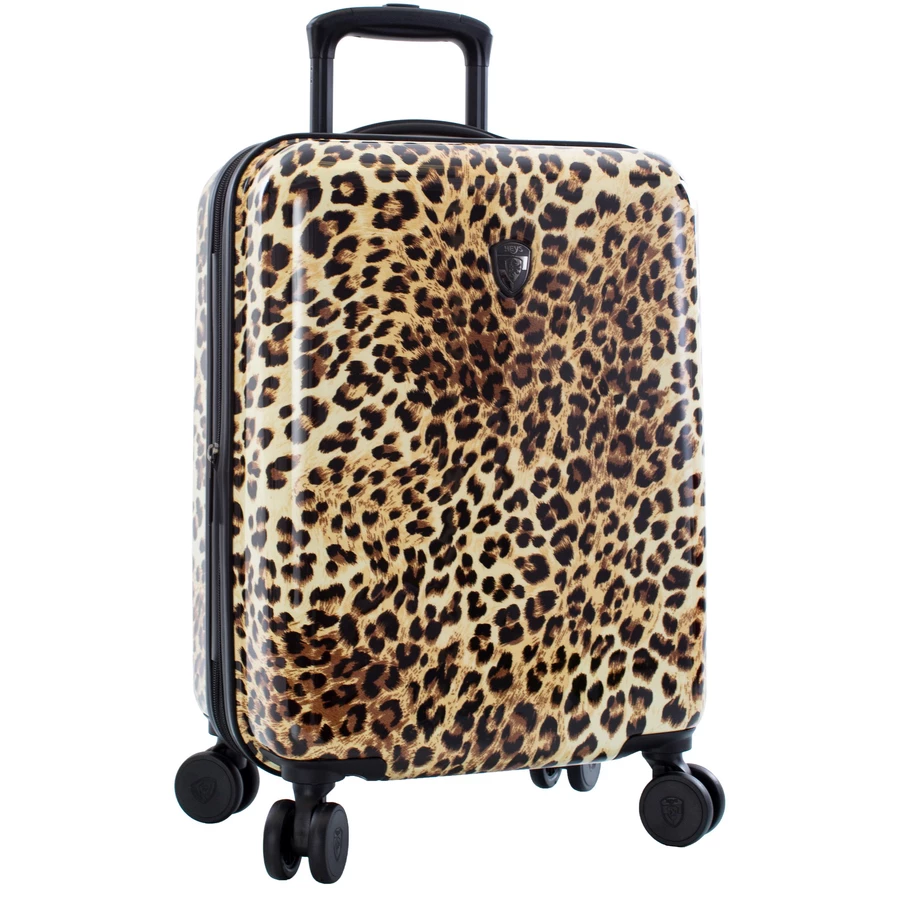 Heys Brown Leopard - 4-Rollen-Trolley S 53 cm erw. brown leopard