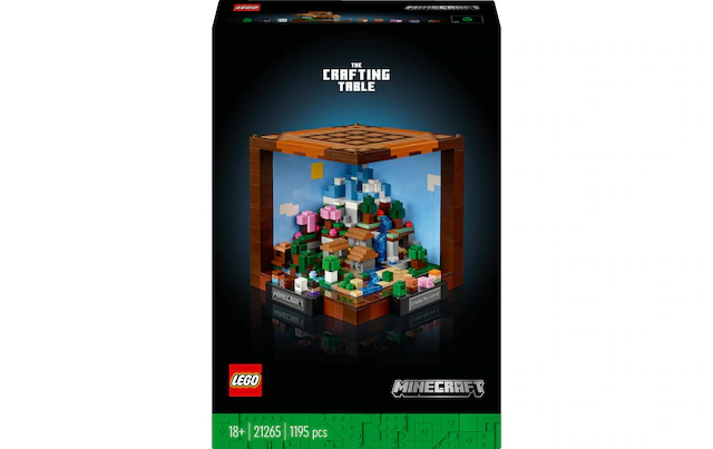 LEGO® Konstruktionsspielsteine »Minecraft Die Werkbank 21265«