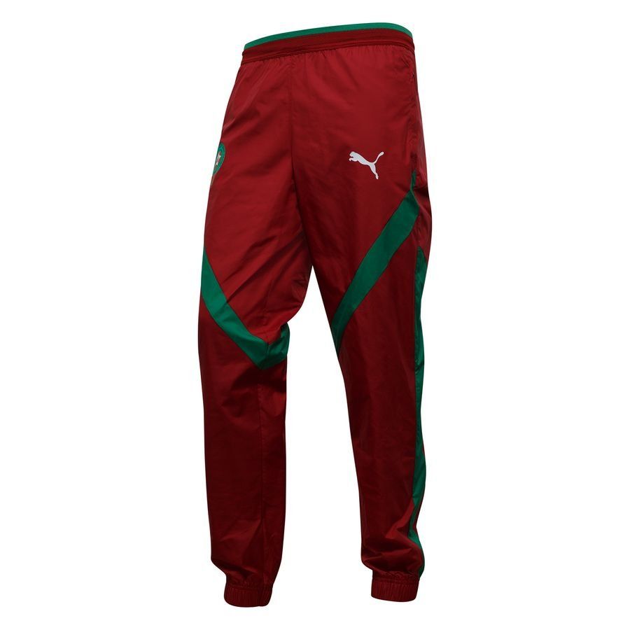 Maroc Bas de Survêtement Avant-Match Woven Africa Cup of Nations 2025 - Rouge/Vert